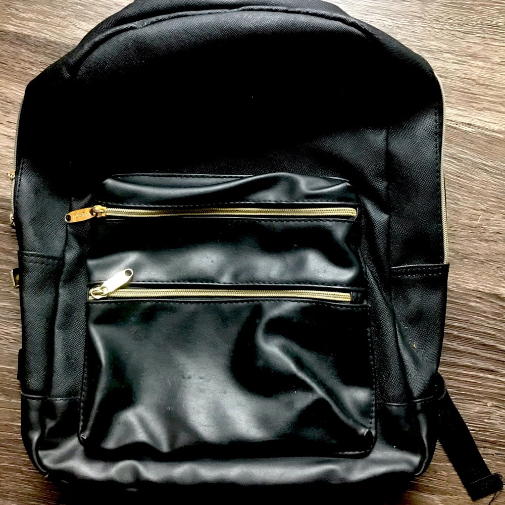 Black Leather backpack